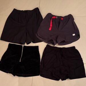 Black shorts bundle